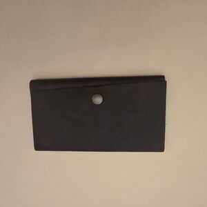 Portland Leather Almost Perfect RancherWallet, Distressed Dark Brown, New